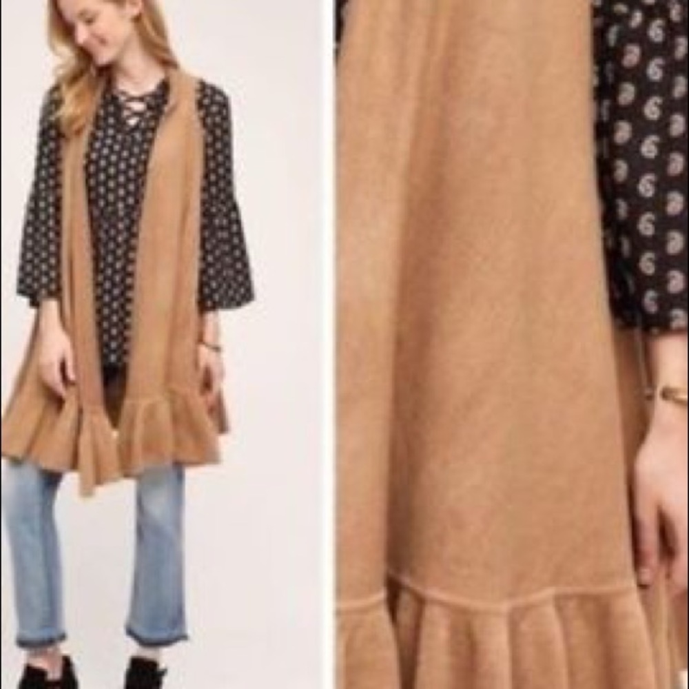 Evelyn K New York ruffle sweater vest